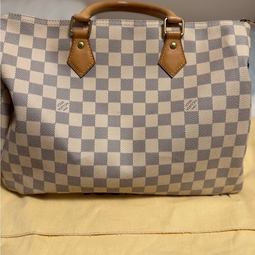 LV Speedy 35 Damier Azur ( authentic from my personal collection)